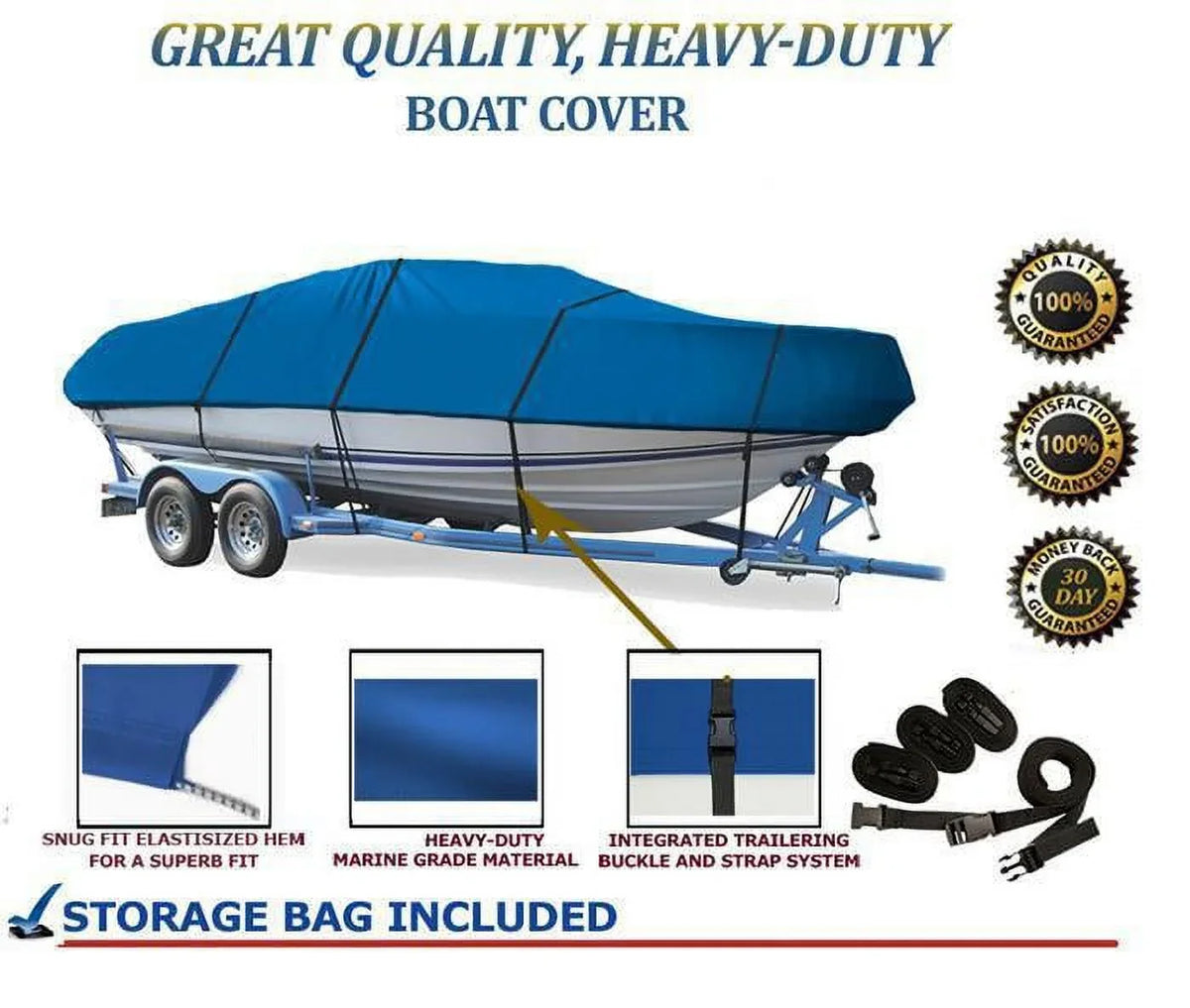 BLUE, BOAT KATANA for SPORT grade BR K525 Compatible I/O BOAT COVER 2003-2006 GREAT