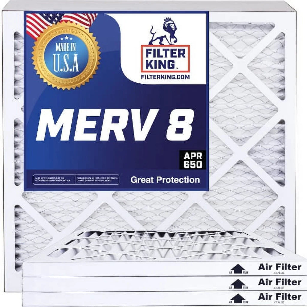 x Filter MERV Air 26x35.5x1 | | | 26 .75" MADE 8 Filter Pleated Actual USA 35.5 | 4-PACK dimension: Furnace HVAC A/C Filters King IN x