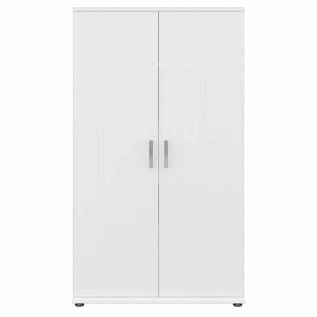 Row Cabinet Storage Engineered Tall in Wood - White Pemberly Garage