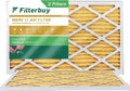 Furnace AC Pleated HVAC Filters 11 13x21.5x1 (2-Pack) Air Filterbuy MERV