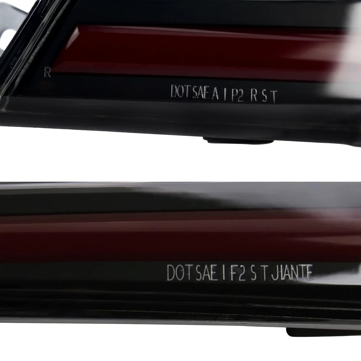 2018-2022 Light Spec-D Tail Bar with Smoke Sequential Tuning Accord Left Red Sedan Housing Compatible Lights + Assembly 4Dr Black Pair with Dynamic LED Right Lens Honda