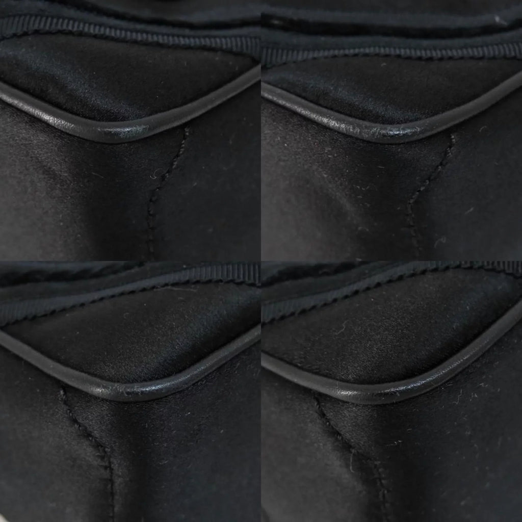 satin Pre-Owned CELINE boogie Celine handbag bag (Good) ladies