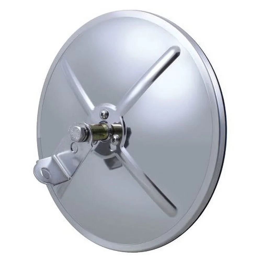 Stainless Stud Steel Housing / Truck 8.5" Center Semi Convex Mirrors / Round (1)