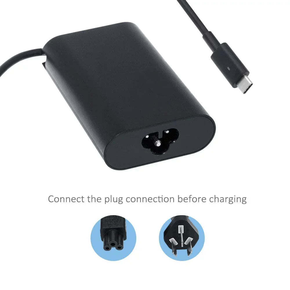 P29S002 Laptop PC Cord Supply Charger AC Power Latitude Chromebook Laptop For 2-in-1 NEW Notebook Power 13 Adapter Ultrabook 7390