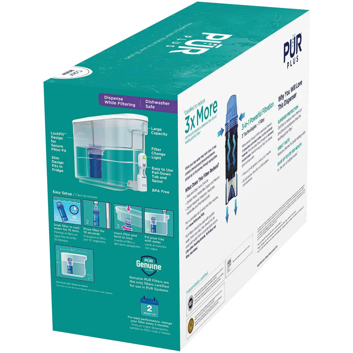 30-Cup System Filtration Plus Dispenser