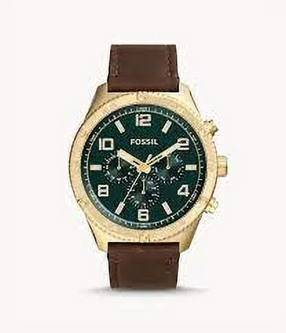 Leather Brown BQ2742 Watch Fossil Brox Medium Multifunction