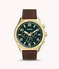 Leather Brown BQ2742 Watch Fossil Brox Medium Multifunction