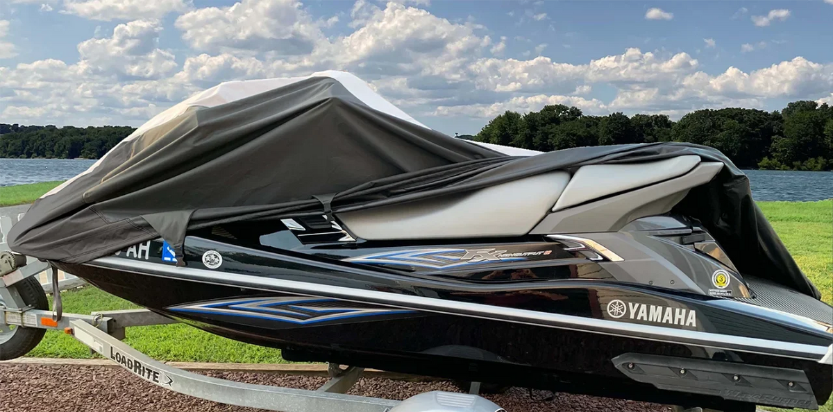 Jet SKI Cover Cover Ski SE Doo Compatible Sea Watercraft for 2011-2019 HEAVY-DUTY 600D GTI 155 PWC Sea-Doo SUPER NEW JET