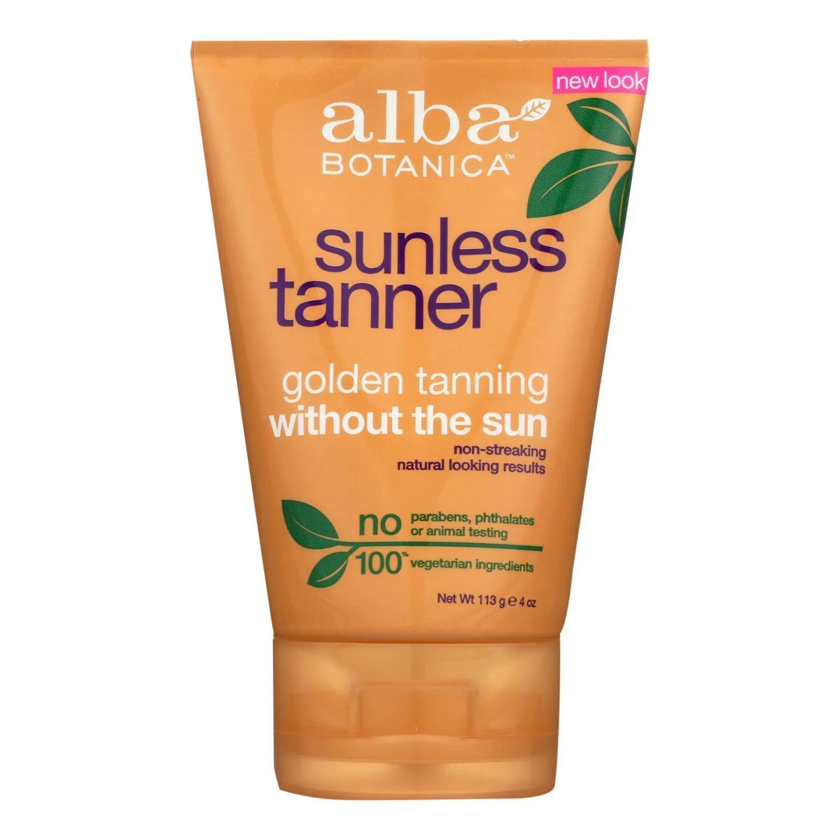 Alba Tanning Botanica Golden - oz 4 Natural Formula - Very Sunless Emollient