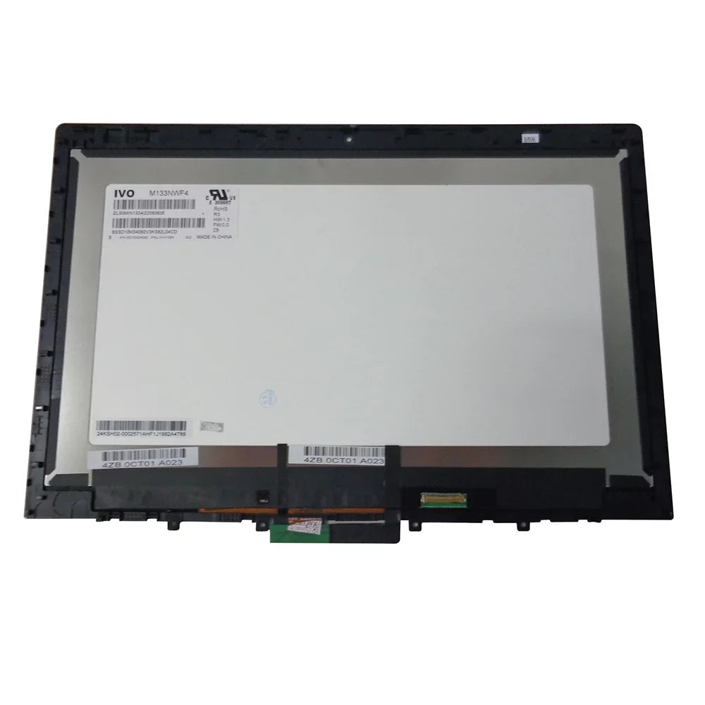 02DM432 30 w/ 5M10W03055 Lenovo Bezel 5M11A17650 L380 L390 Pin Lcd Yoga 13.3" Screen 02DA314 FHD 02DL967 Touch For 02DL916 ThinkPad 02DA316 02DA313 02HM128