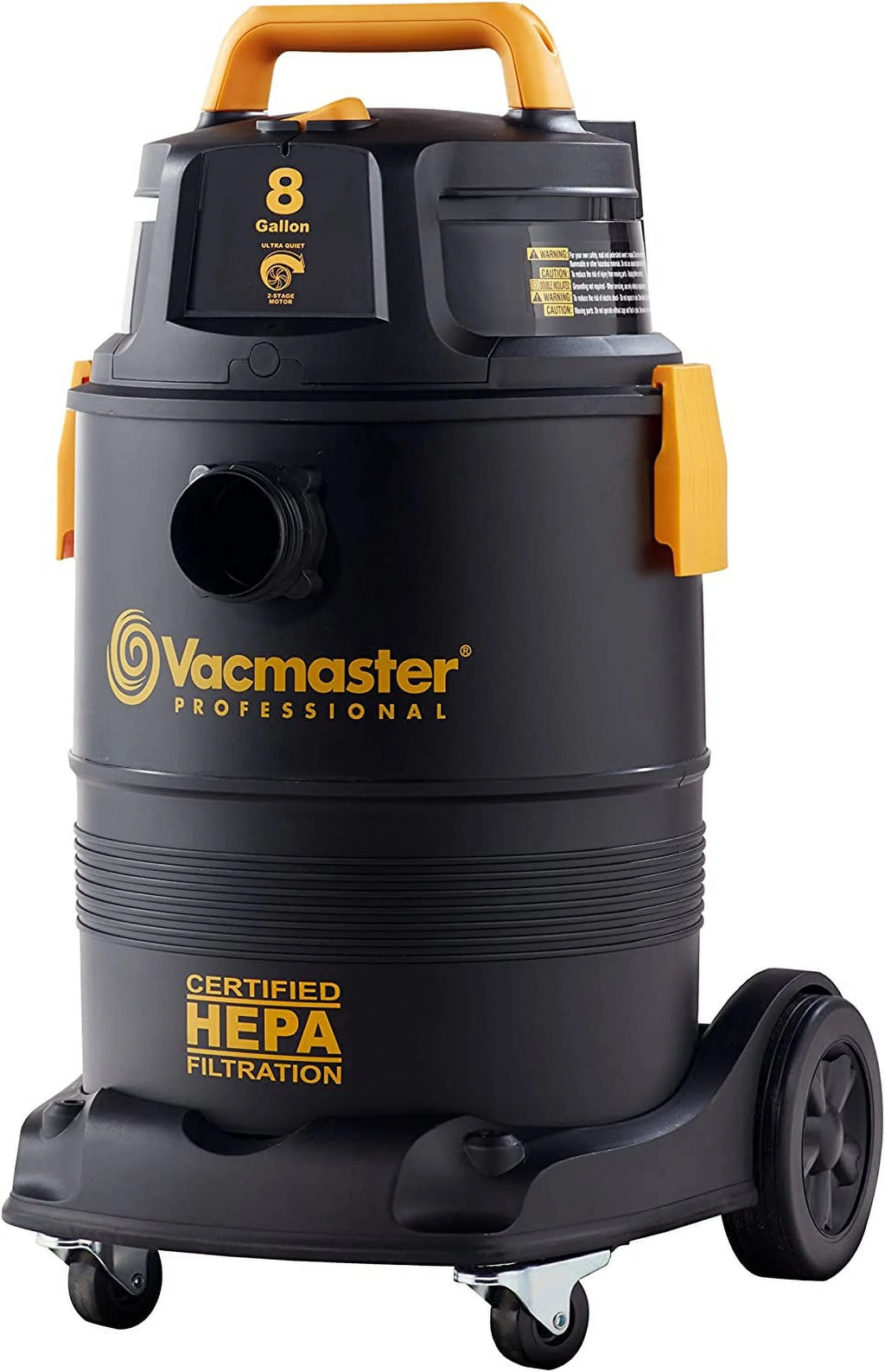 Pro Wet/Dry YU Vac,Black Hepa 8 gallon Filtration
