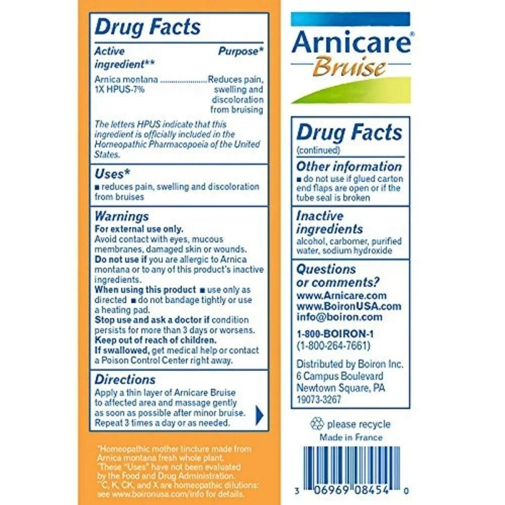 of Boiron 1.50 3) Bruise Arnicare Gel (Pack oz Relief