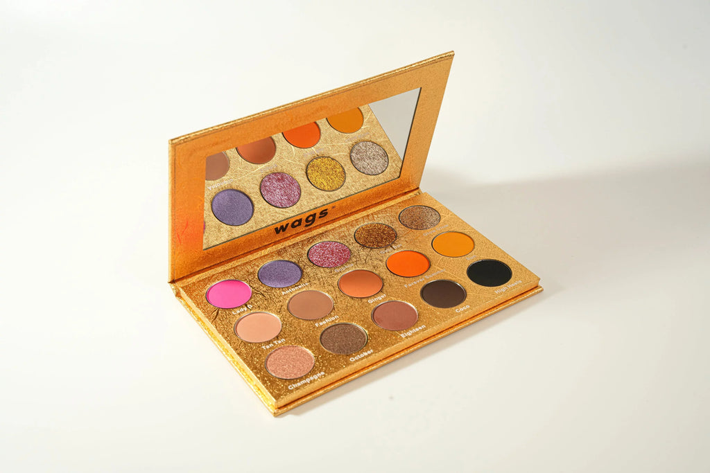 Palette, Palette, Matters Vibrant Eyeshadow Pigmented Wags Colors and Summer High Gold