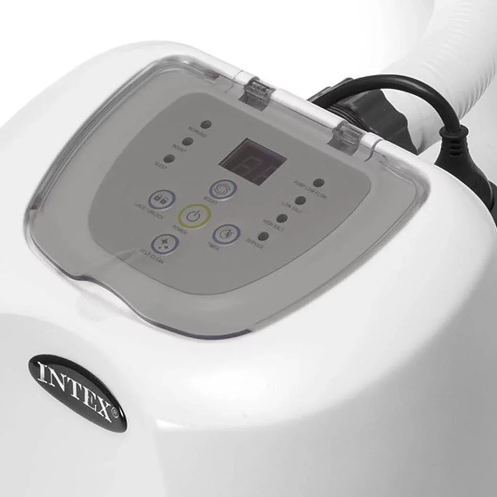 w/Krystal Saltwater System Sand Intex Clear Filter 2100 Pump GPH Pool