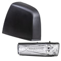 And Base/ST/Tradesman Signal Door 2015-2021 Light Driver Mirror Brock Aftermarket With Black Promaster City Cover Left RAM Textured Turn Compatible Set Replacement