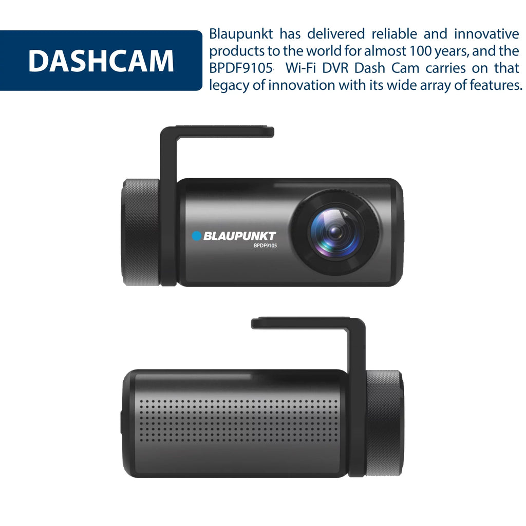 Wi-Fi Dash Android for iOS and Camera (BPDF9105) Blaupunkt DVR