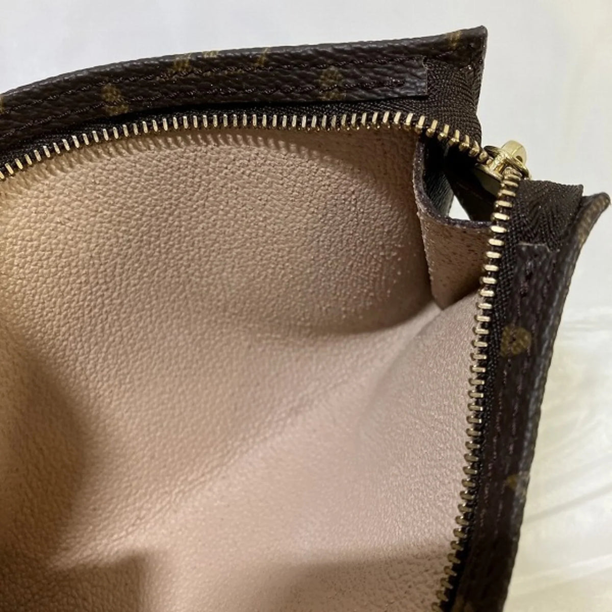 Shoulder Tote Petit Ladies (Fair) M42238 Monogram Pouch Bag Baguette PM with Pre-Owned