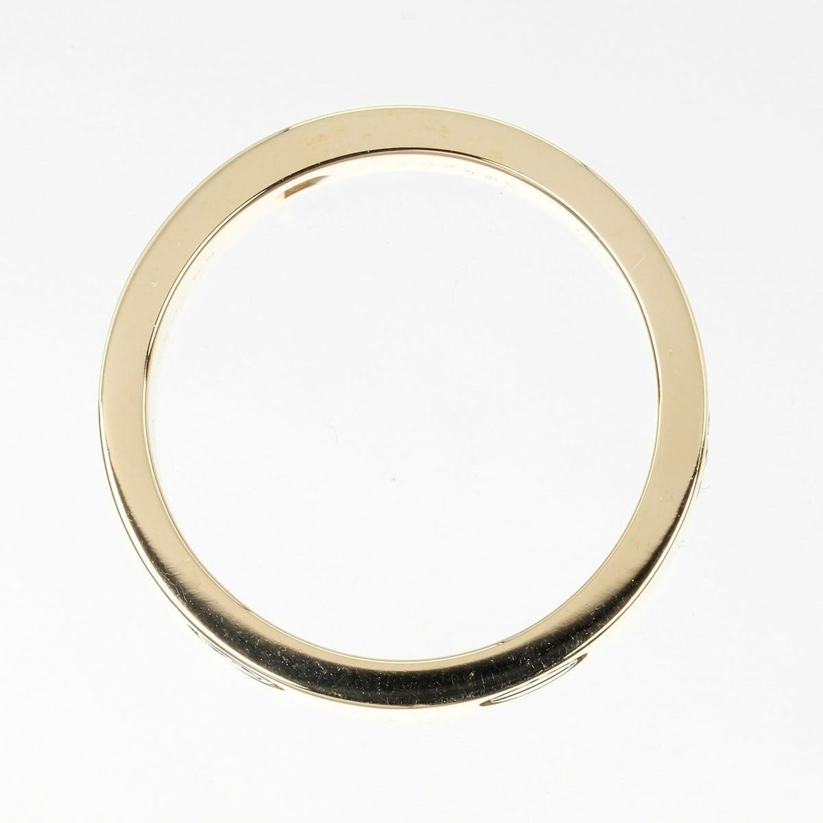 approx. 8.67g, Cartier diamond, ring, yellow dimension Pre-Owned (Good) K18 I132124019 half 3P, Love gold, 15
