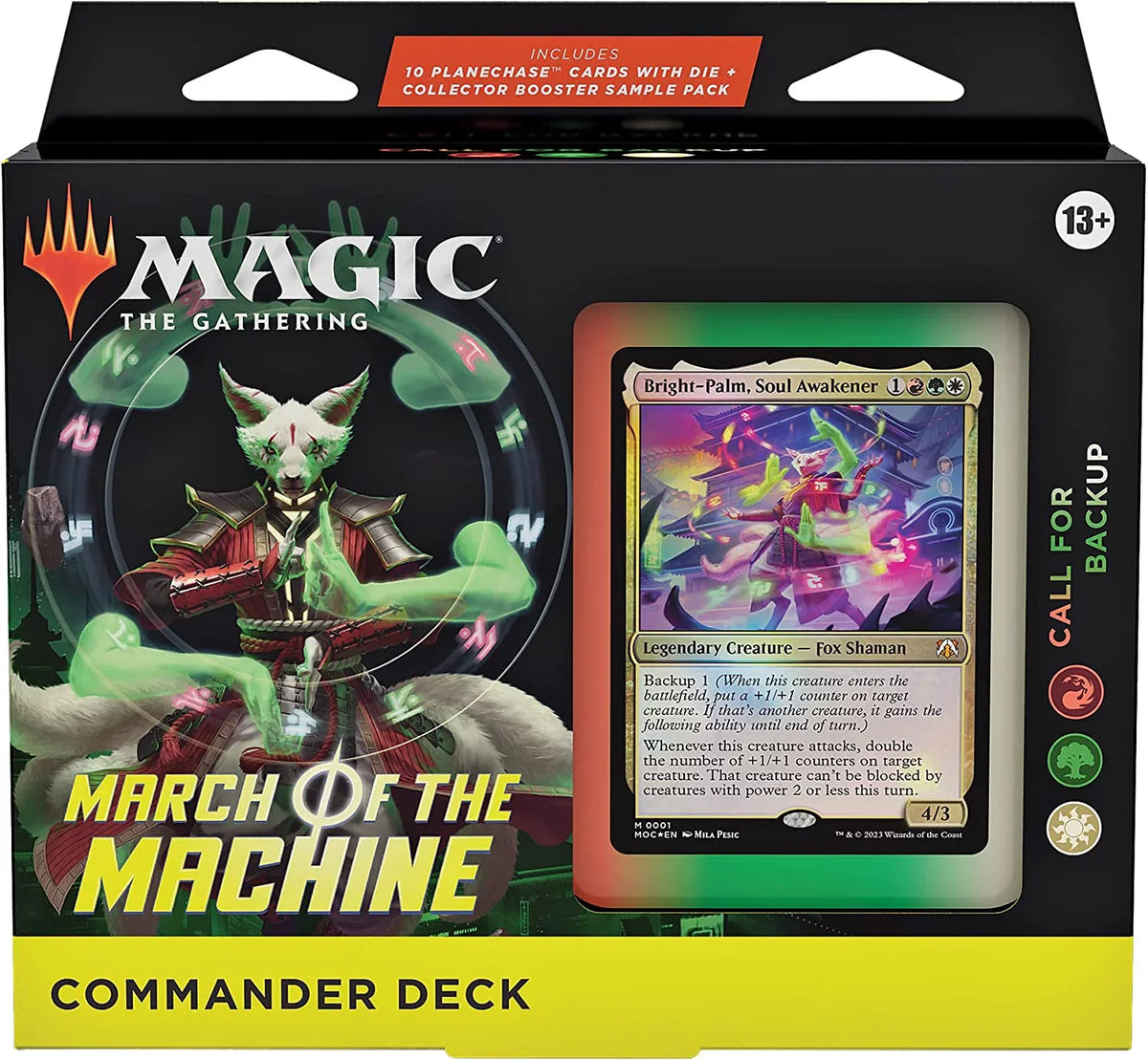 For March Machine Pack Sample Deck Call Booster Magic: + Commander Gathering The of Collector the Backup