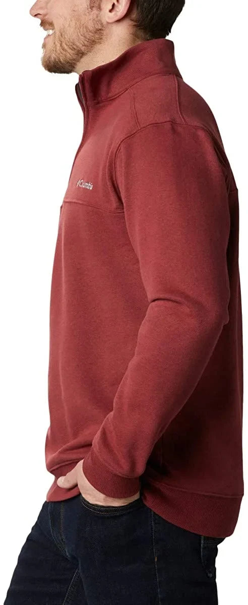 Men's Red Mountain II Hart Half Jasper, Columbia Large Zip,