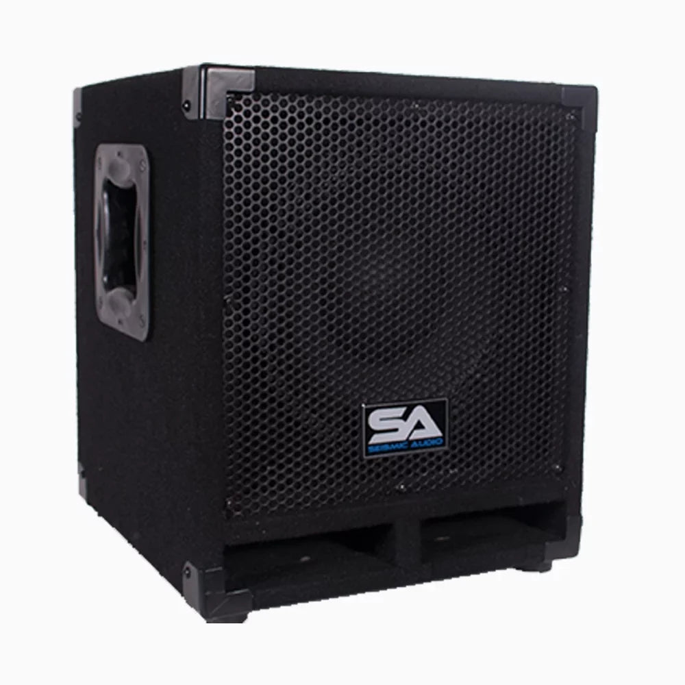 Cabinet 10" Audio Audio PRO - Band Seismic DJ Really-Mini-Tremor Pro Powered 500W Speaker New Audio Subwoofer PA