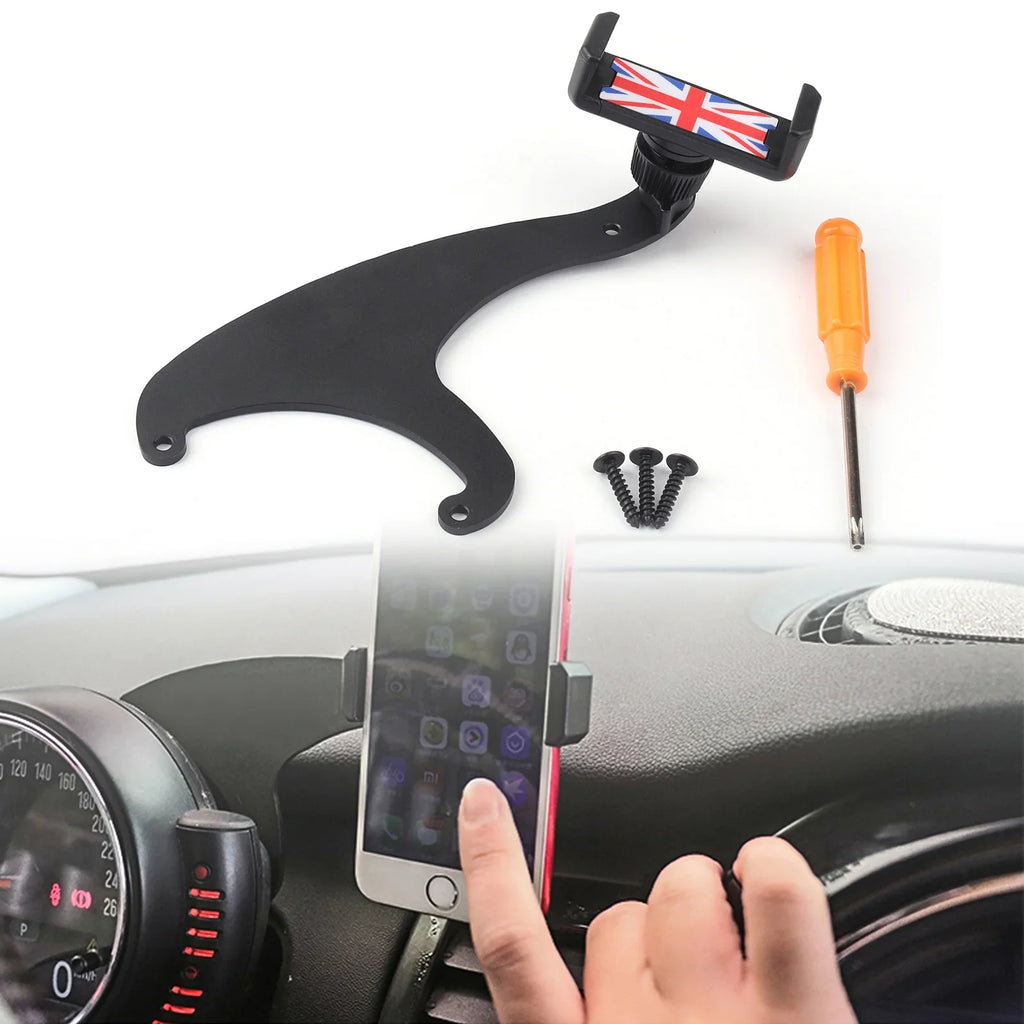 For Holder Mount Stand Cradle Car Mini F54 360°Rotation Phone Cooper F56 F55 RD