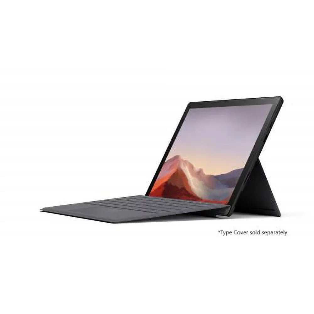 7, Plus i5-1035G4, Home, Core Intel Microsoft Pro PUV-00016 256GB 8GB 10 Windows 12.3" Black, Iris Surface Tablet Touch-Screen, Graphics, Memory, Matte SSD,