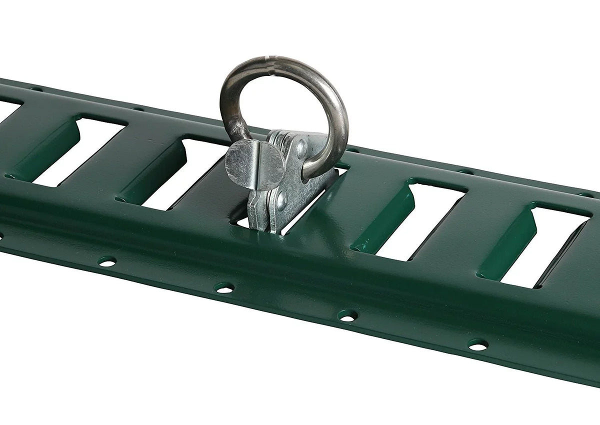 Loads Spring Steel Fitting Duty Cargo O in Mall Track Heavy Trailer, TieDown ETrack DC Tie Anchors Pickup Truck, w/ Tie-Down to Van, E Cargo O-Rings, Down Ring 10-Pack System E-Track Attachments,