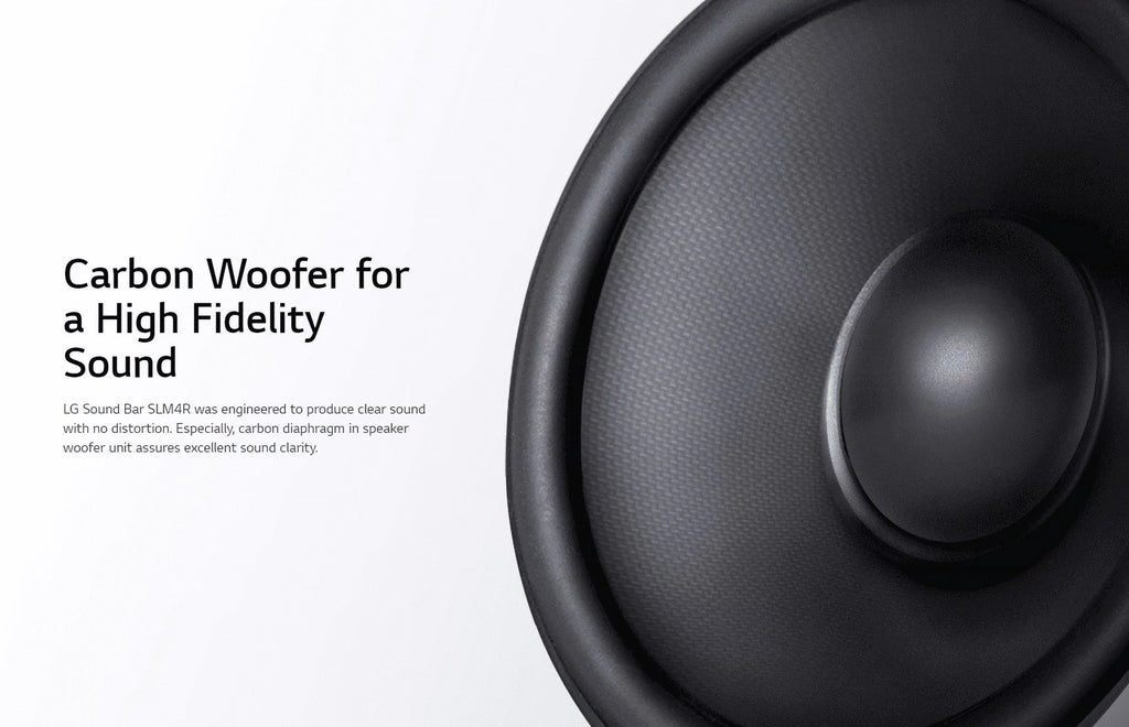Surround Channel LG System - SLM4R Soundbar Speakers with 420W Wireless 4.1