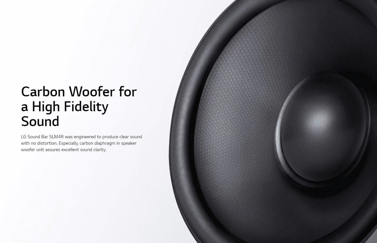 Surround Channel LG System - SLM4R Soundbar Speakers with 420W Wireless 4.1