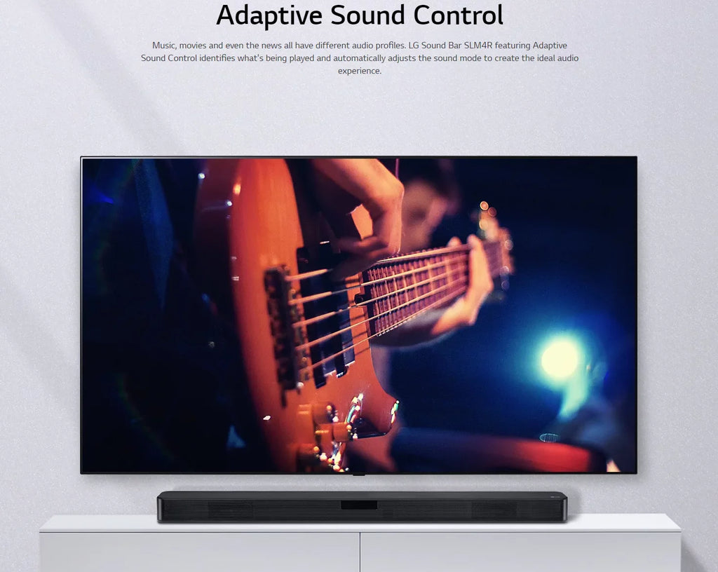 Surround Channel LG System - SLM4R Soundbar Speakers with 420W Wireless 4.1
