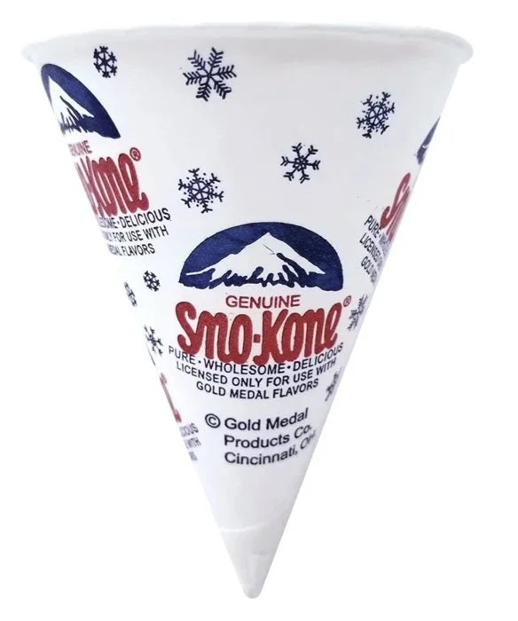 Quantity Medal - Cone 1 Cups of 1060 Sno-Kone Gold Snow 5000-Count