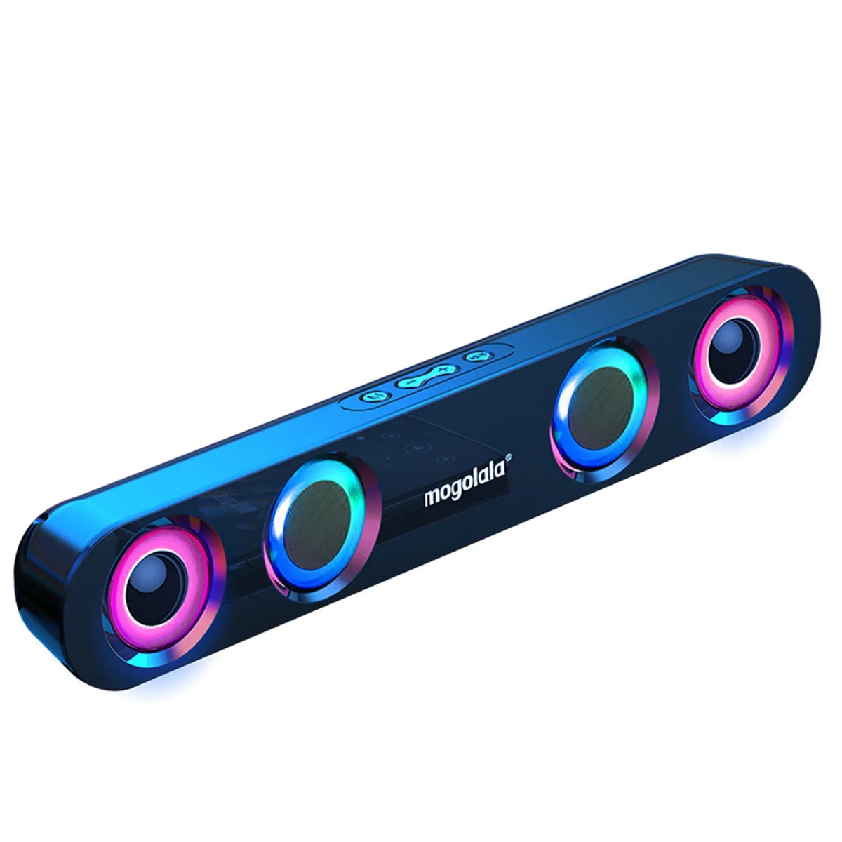 Bar Subwoofer Home Speaker Ersazi Long Bluetooth Video Clearance Strip Colorful Sound High Sound in Sound Speaker Tv Black Karaoke Adapter Dual Wireless Power Desktop