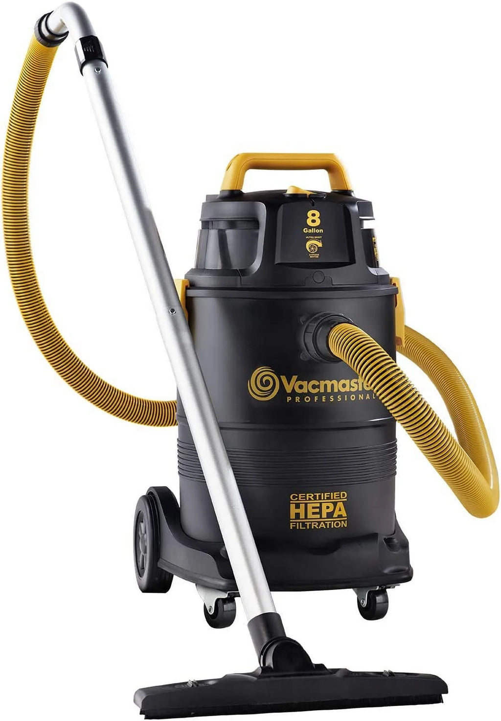 Pro Wet/Dry YU Vac,Black Hepa 8 gallon Filtration