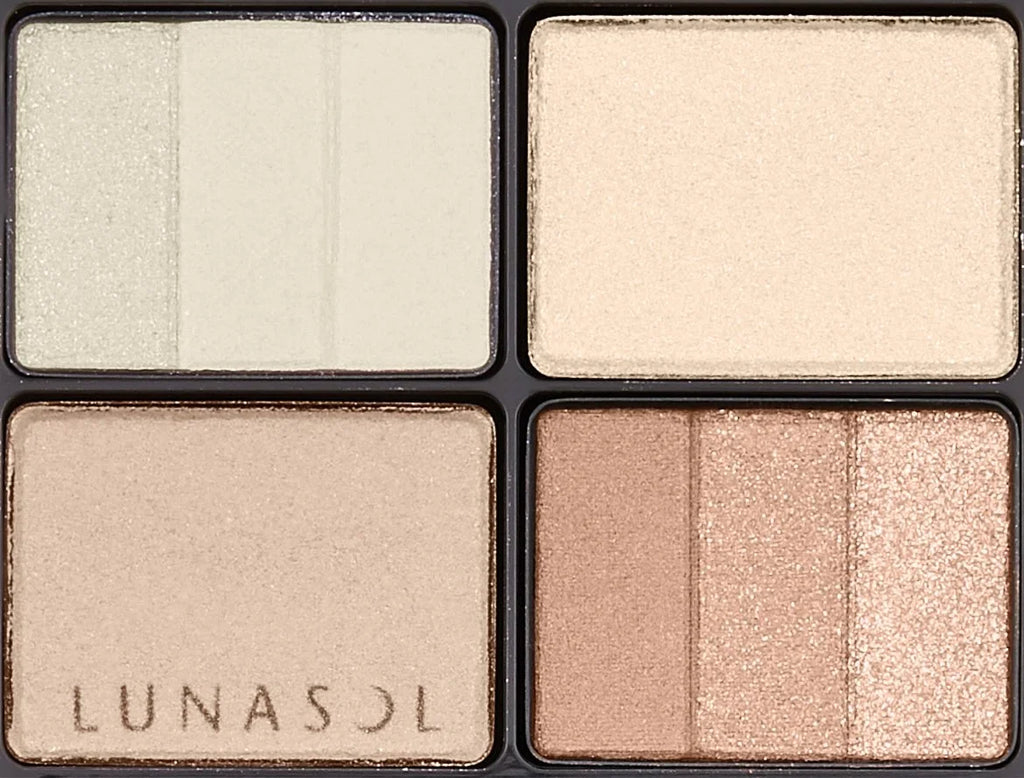4g (x LUNASOL Eyes Eyeshadow 1) 01 Neutral Dimensional Beige Three