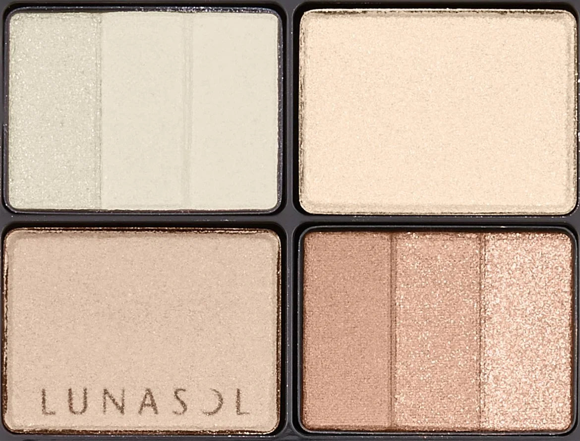 4g (x LUNASOL Eyes Eyeshadow 1) 01 Neutral Dimensional Beige Three