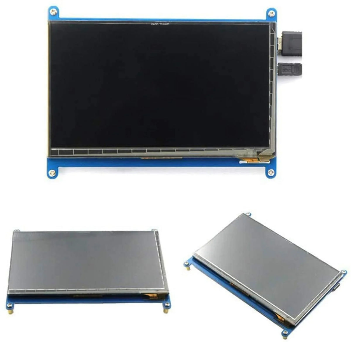 Screen Display Pi Monitor HDMI Treedix 3B+/4B LCD Compatible 7 Raspberry Module Touch 1024x600 with inch Capacitive