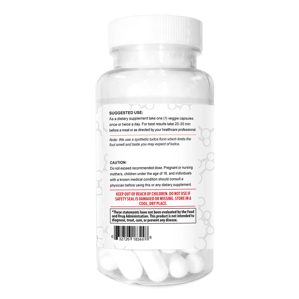 Capsules (2 - 500mg - - Help 120 (Tauroursodeoxycholic Acid) Health Pack) Supports Liver TUDCA