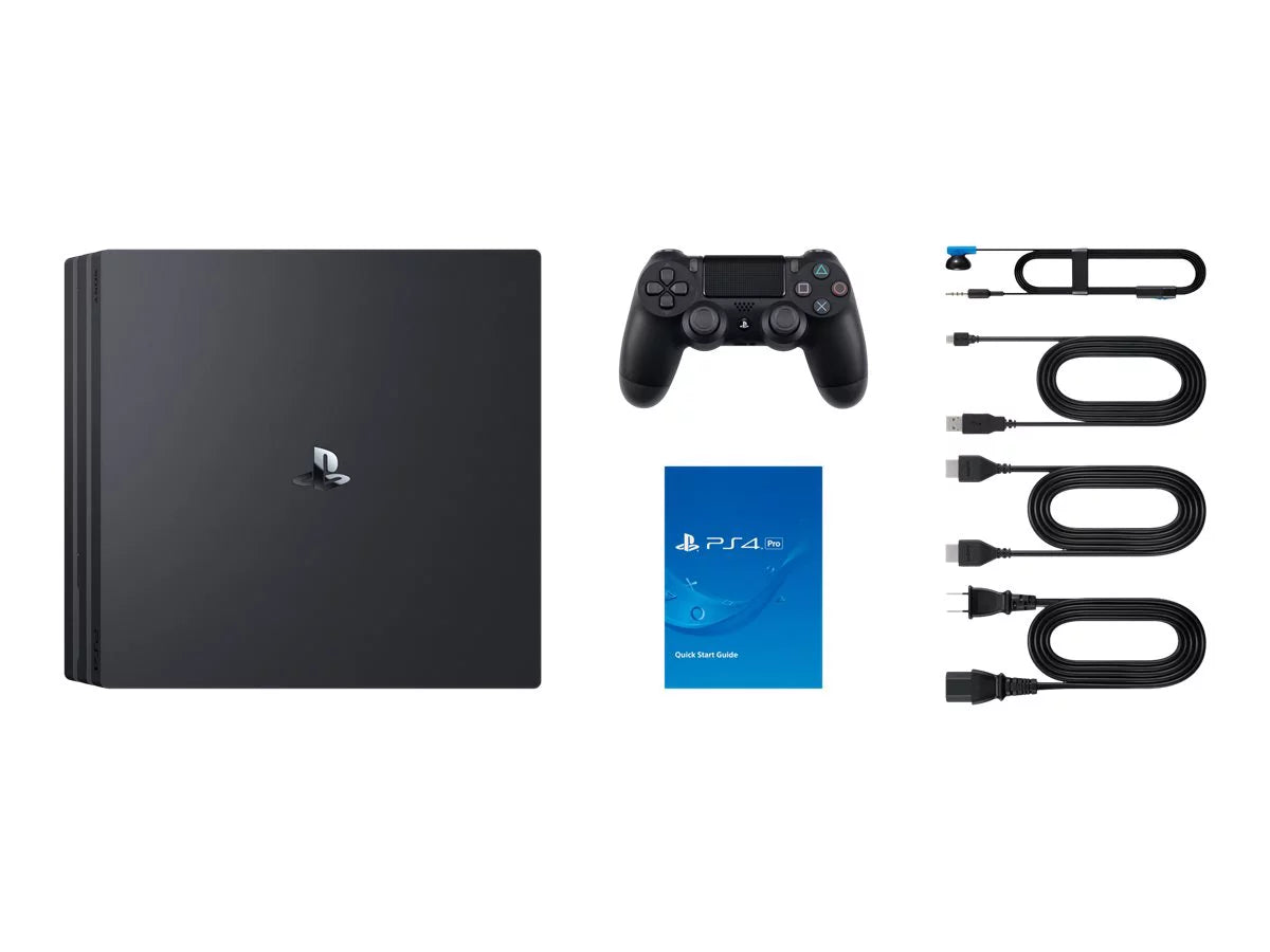 Black, CUH-7115 PlayStation Pro Console, Gaming 1TB 4