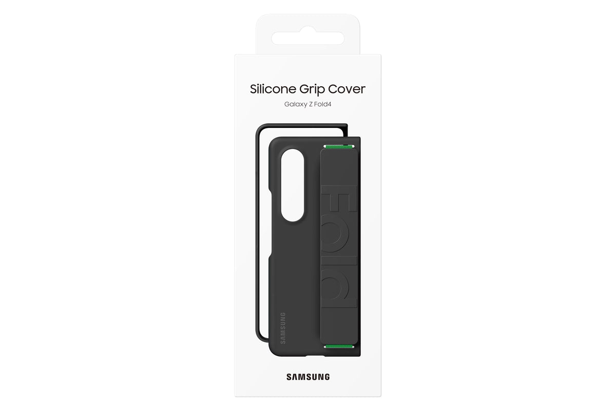 Fold4 Black Z Silicone Case, Grip Galaxy