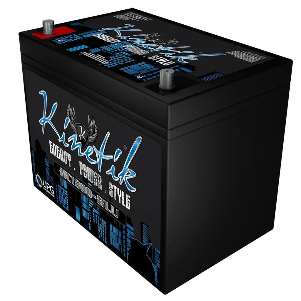 Power APCL-18001D AudioPipe Cell Kinetik 1900A for Amp Battery Replacement HC1800-BLU