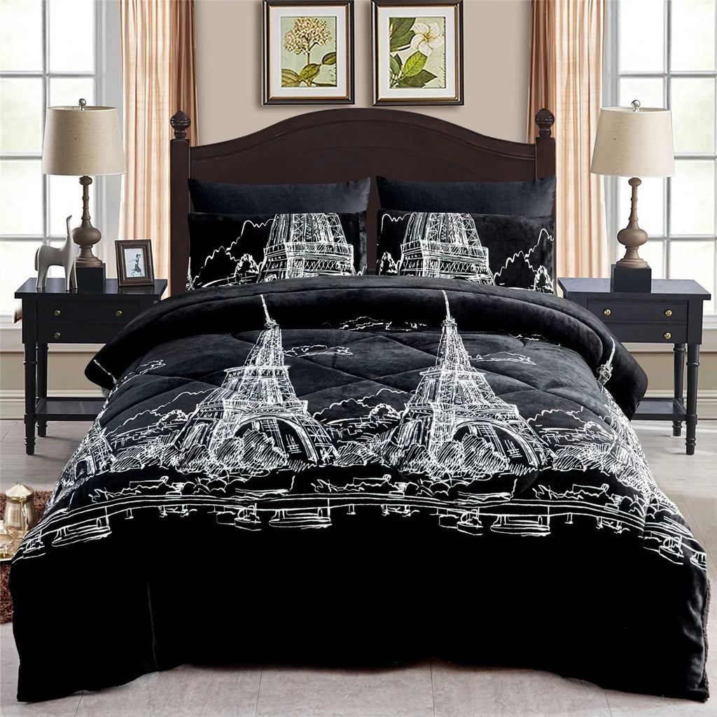 Soft Sherpa Plush Blanket,Cal 95" 3 87"x King Bed Blanket,Thick Piece Borrego JML Warm