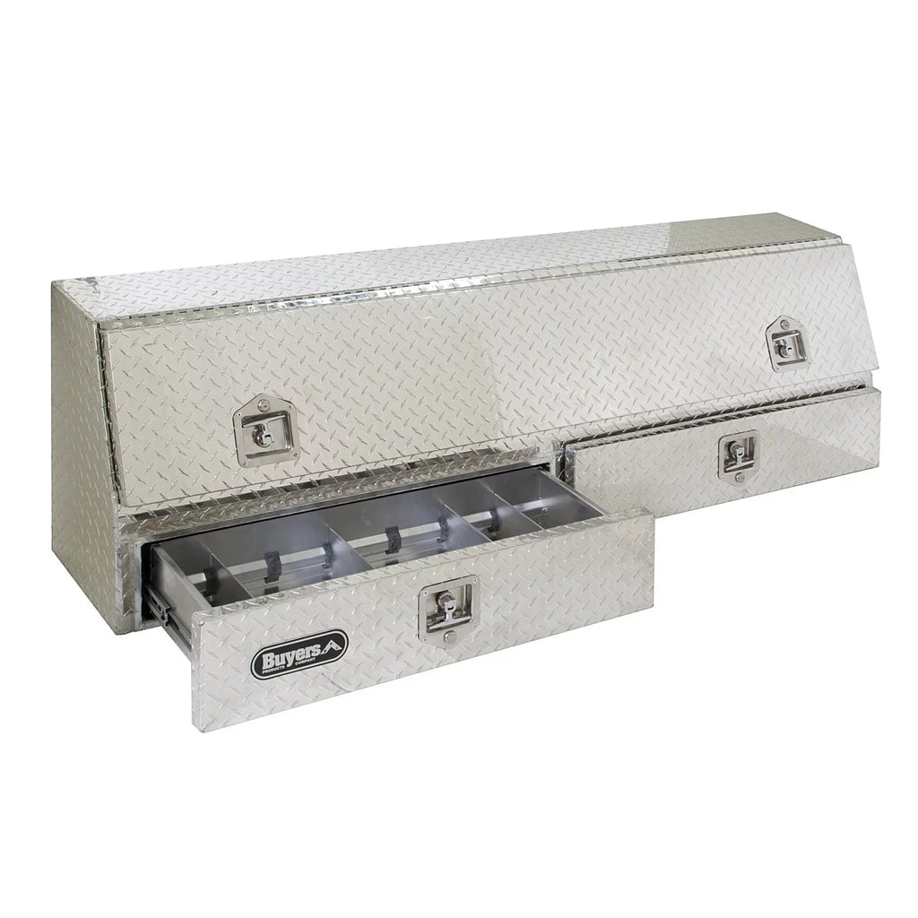 with Tool in. Contractors Buyers 72 Box Aluminum Drawers
