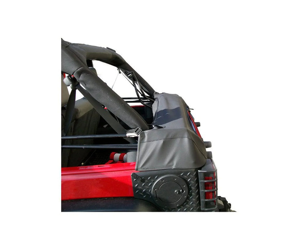 Door Wrangler Top Boot, Storage Jeep Soft Diamond; 12104.50 Ridge Rugged JK, 2 07-18 Black