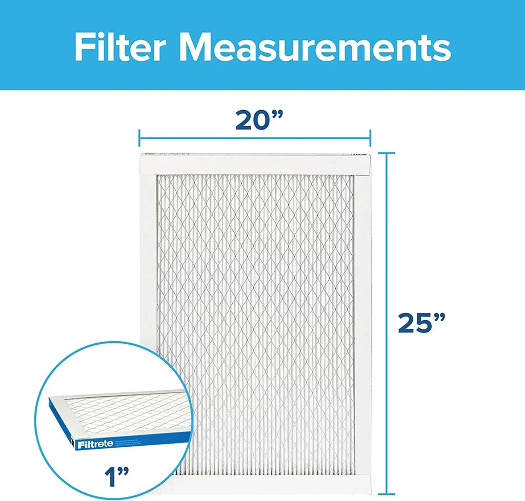 (exact dimensions MPR 1900, 4-Pack x Air Healthy Allergen, Ultimate Filter, 0.78) AC 20x25x1, 24.69 19.69 Filtrete Living Furnace x