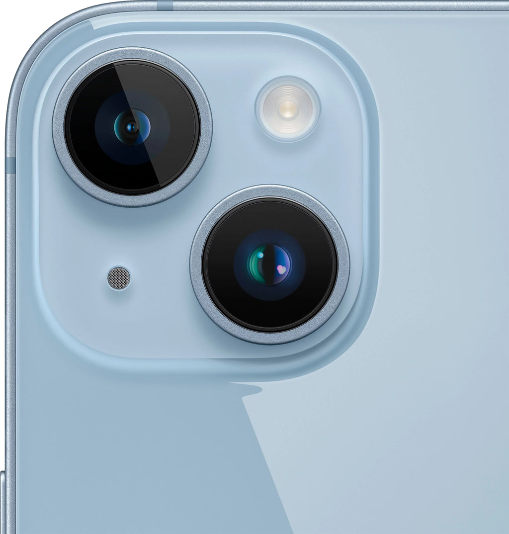 iPhone Wireless) MQ3W3LL/A Blue (Cricket Restored 14 (Refurbished) 128GB