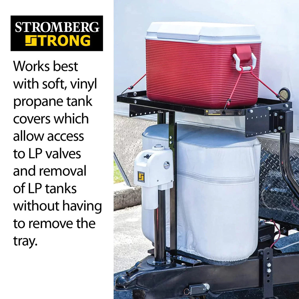 A-Frame Generator Tray RVs Storage exterior for Stromberg Black and Campers Carrier Trailer Carlson CC-255 Cargo - and for -