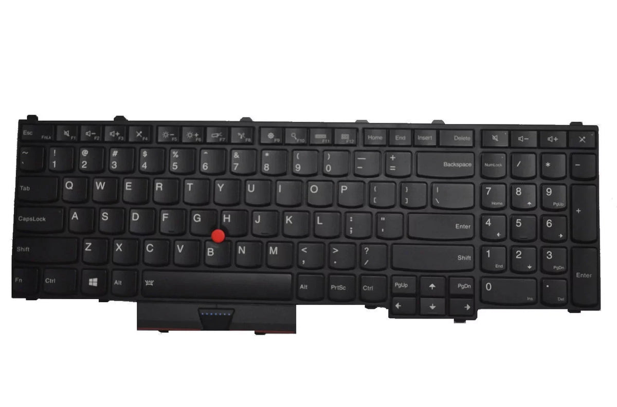 US P70 Thinkpad New Backlit P50 Keyboard Lenovo 01HW282 Genuine