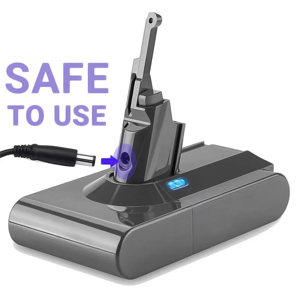 V8 Battery Dyson Absolute Vacuum Cordless SV10 for axGear Replacement Cleaner