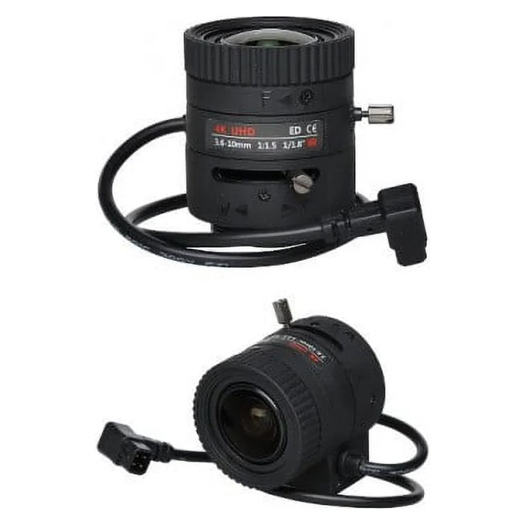 Corrected UHD IR Mega 3.6-10mm Focal Vari Lens DC CCTV Pixel Iris Auto 4K